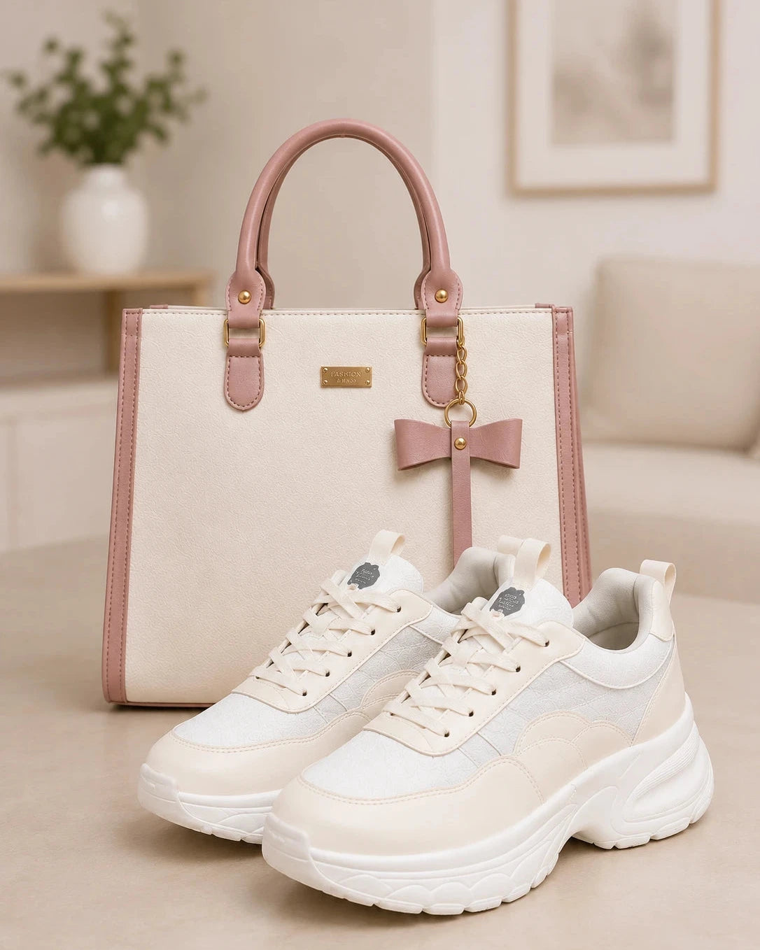 KIT TENNIS+BOLSO COQUETTE LUXE