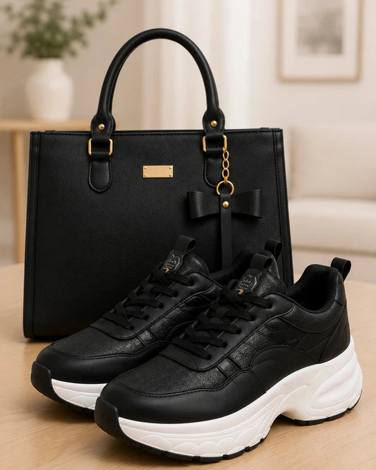 KIT TENNIS+BOLSO COQUETTE LUXE